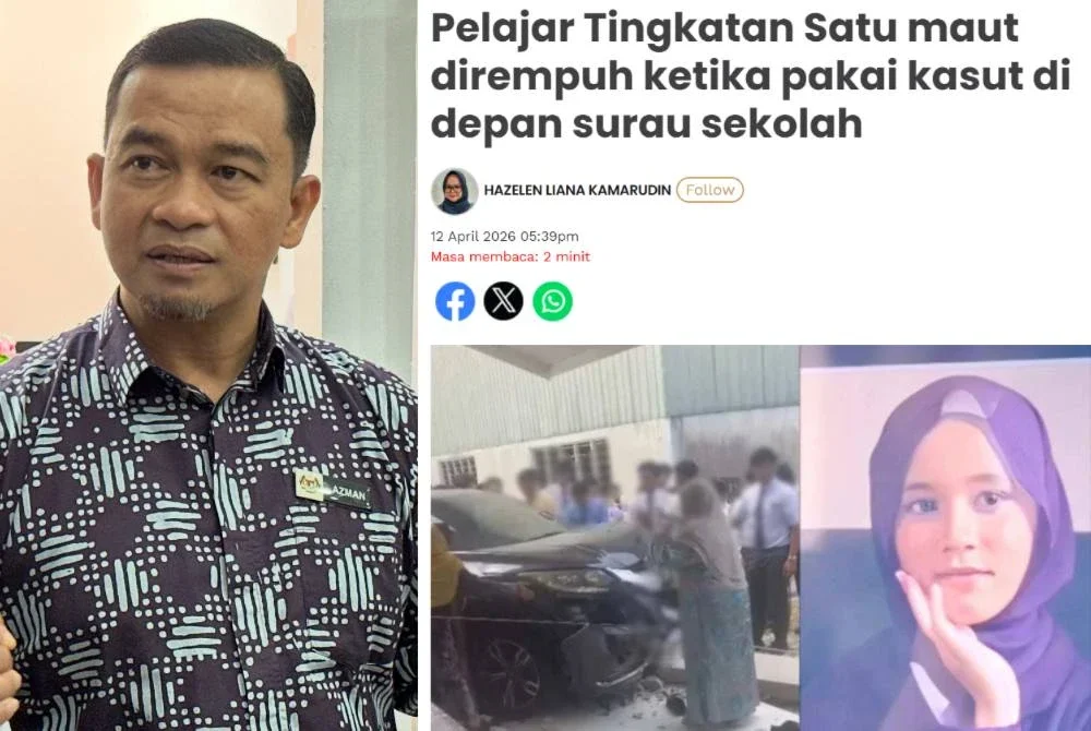 Dr Mohd Azman (kiri) memaklumkan mangsa terselamat akan diberikan PFA sebagai sebahagian daripada proses pemulihan menyeluruh.