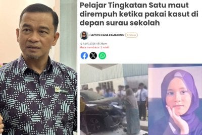 Dr Mohd Azman (kiri) memaklumkan mangsa terselamat akan diberikan PFA sebagai sebahagian daripada proses pemulihan menyeluruh.