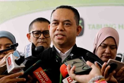 Mohd Norber bercakap kepada pemberita selepas membawa media ke tempat operasi bagi musim haji kali ini. Foto Bernama

