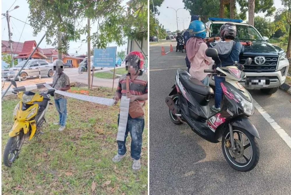 Antara kenderaan warga asing yang disita JPJ dalam operasi yang dijalankan sejak Isnin.