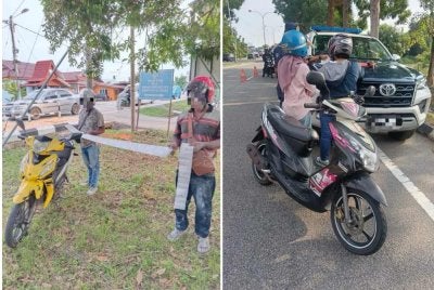 Antara kenderaan warga asing yang disita JPJ dalam operasi yang dijalankan sejak Isnin.
