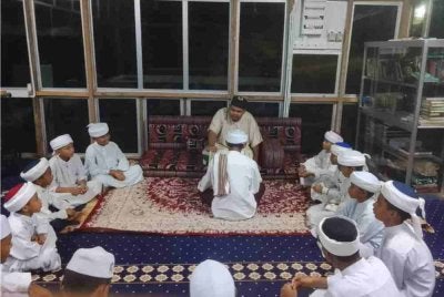 Sesi pembelajaran al-Quran di Darul Tahfiz Gerik.