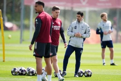 Arteta perlu memikirkan strategi ampuh untuk menjinakkan City di Etihad hujung minggu ini. Foto Agensi