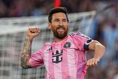 Messi kini menjadi pemilik Cornella, kelab bola sepak Sepanyol yang beraksi di peringkat ketiga. Foto Agensi