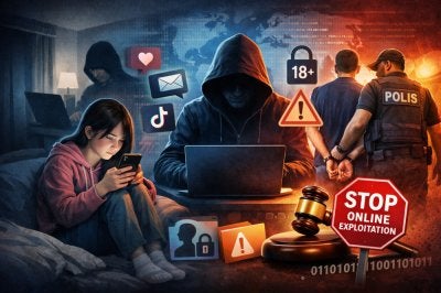 Pemangsa biasanya menyamar, membina hubungan kepercayaan dan memanipulasi emosi mangsa sebelum eksploitasi berlaku.