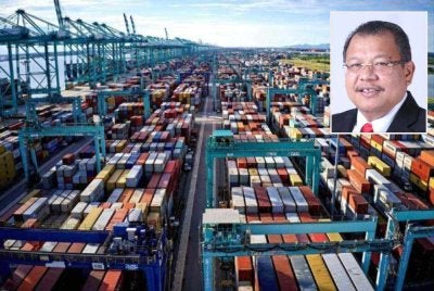 Noor Azlan (gambar kecil) berkata, data khusus berkaitan krisis seperti prestasi import dan eksport, aktiviti pelabuhan serta bekalan baja dan input makanan perlu diperhalusi. Foto fail Bernama 