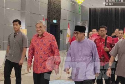 Ahmad Zahid tiba di MITC, Melaka bagi mempengerusikan Mesyuarat MKT UMNO pada Jumaat.