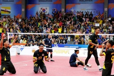 Skuad kuadran negara muncul juara Piala Asia ASTAF 2025 selepas menumbangkan Jepun di Stadium Titiwangsa. Foto fail Bernama
