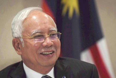 Najib. Foto fail Bernama