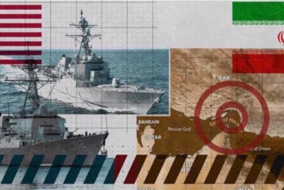 Kor Pasukan Pengawal Revolusi Islam Iran (IRGC) dilaporkan telah mengunci 16 peluru berpandu kruis ke arah kapal perang AS dalam satu insiden tegang di Selat Hormuz minggu lalu