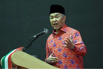 Ahmad Zahid. Foto: Bernama 