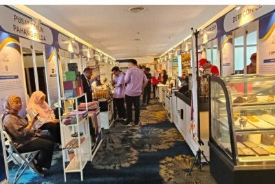 Reruai pameran sempena Malaysia East Coast and Entrepreneur Expo 2026 yang berlangsung di Hotel Grand Darul Makmur di sini.