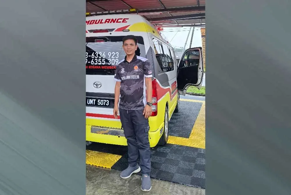 Mohamad Izzuddin ikhlas menawarkan khidmat pengurusan jenazah secara percuma bagi membantu meringankan beban waris yang kurang berkemampuan. - FOTO: Amalteam Rompin