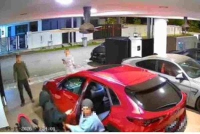 Lima sekeluarga berdepan detik cemas selepas menyangka rumah mereka di Taman Desa Bertam, di sini, dipecah masuk individu tidak dikenali.