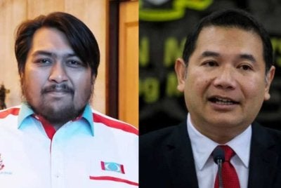 Razeef (gambar kiri) mengusulkan supaya parti memecat Rafizi sekiranya beliau benar-benar telah melanggar perlembagaan parti.
