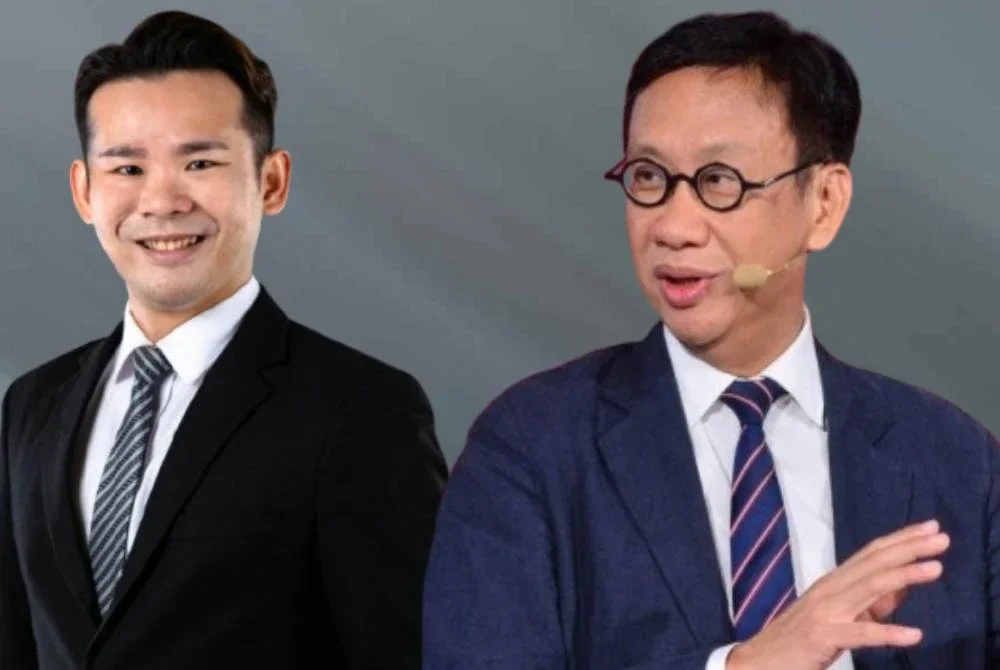 Bryan Ng dan Wong Chen (kanan)