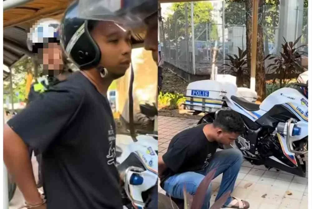 Perbuatan tidak bermoral seorang lelaki yang tergamak mengintai wanita di tandas Stesen Transit Aliran Ringan (LRT) Sentul mengundang padah.