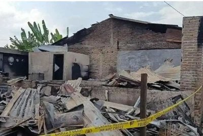 Orang tua Agus tiada di rumah ketika kejadian tersebut. Foto Agensi