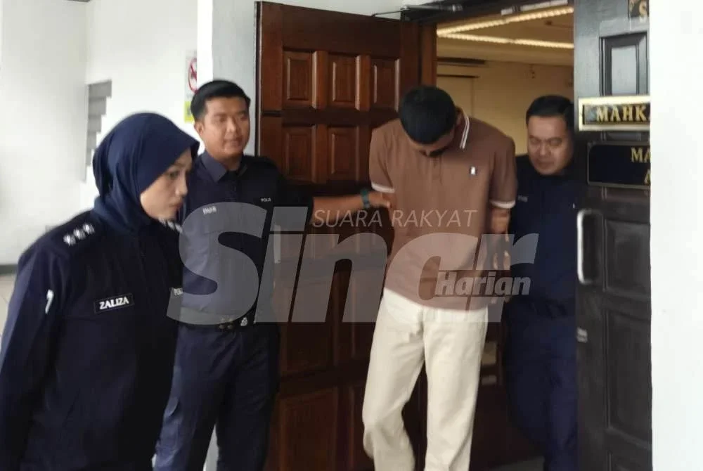 Tertuduh mengaku tidak bersalah terhadap tiga pertuduhan termasuk cabul budak perempuan dan miliki bahan lucah. Foto Sinar Harian