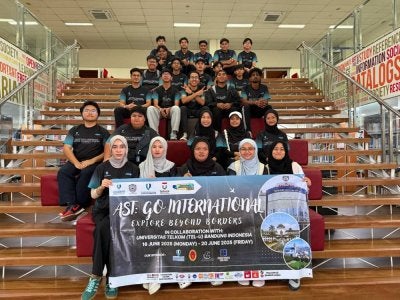 Pelajar Program Asasi UMPSA menyertai Program Mobiliti Pelajar ke Universitas Telkom (TEL-U), Bandung, Indonesia bagi memperluas pendedahan akademik serta pengalaman antarabangsa.