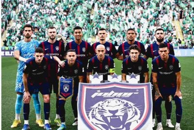 JDT dikenakan denda RM27,700 oleh AFC. FOTO: JOHOR SOUTHERN TIGERS