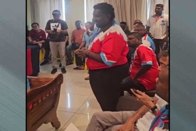Thiban mempersoalkan beberapa perkara semasa MATC PKR Kuala Selangor pada Ahad lalu.