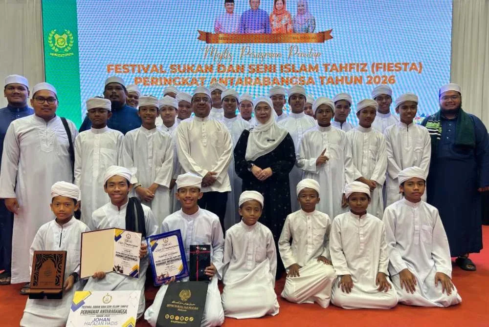 Pelajar yang mengikuti pengajian di Madrasah Tahfiz Muqarrabin. Foto Madrasah Tahfiz Muqarrabin