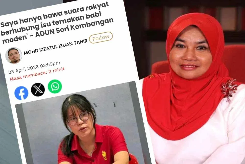 Rosni dan laporan Sinar Harian pada Khamis.