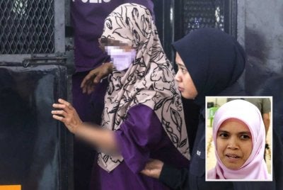 Marhamah (gambar kecil) memaklumkan kerajaan memberi perhatian khusus kepada isu pakaian lokap tahanan wanita Muslim sebagaimana yang disuarakan warganet baru-baru ini.