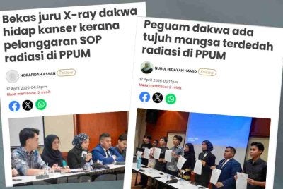 Laporan Sinar Harian pada 17 April 2026. 