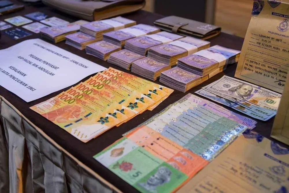 Polis Diraja Malaysia (PDRM) menumpaskan satu kumpulan penculikan didalangi warga Korea Selatan yang turut didalangi suspek dari negara itu, dan membekukan mata wang kripto bernilai USDT2.46 juta (kira-kira RM11.5 juta) yang dipercayai sebahagian daripada wang tebusan. Foto Bernama 