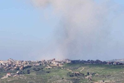 Serangan itu berlaku beberapa jam selepas Trump mengumumkan gencatan senjata antara Israel dan Lubnan dilanjutkan tiga minggu. Foto Agensi