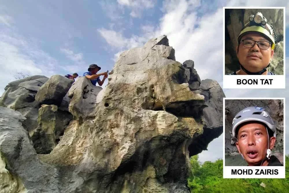 Salah satu puncak batu kapur yang berpotensi untuk dijadikan tarikan pelancong disebabkan keunikan serta mempunyai fosil.