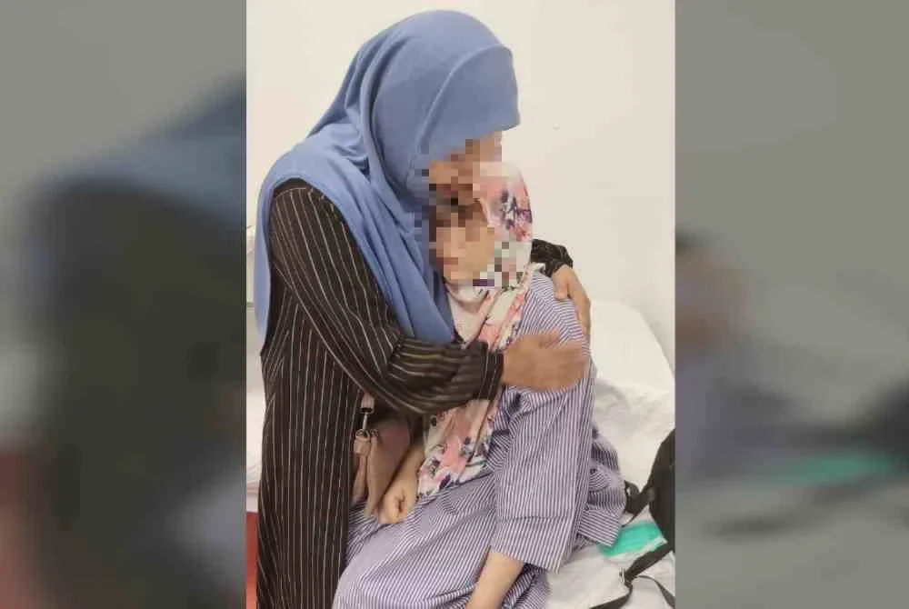 Mangsa yang juga penjawat awam berusia 39 tahun kini dirawat di Hospital Sultan Abdul Halim. Foto ihsan Firdaus