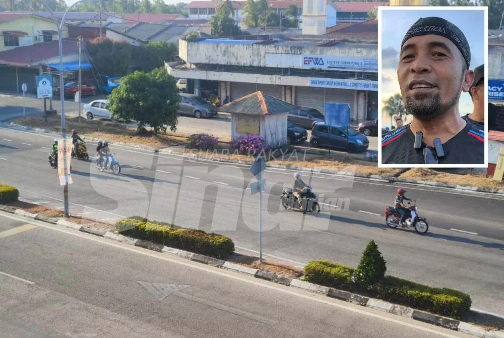 Konvoi dan Lepak Anak Muda Bersama YB YB' anjuran Kelab Penyokong Kerajaan (BBC) dan Pemuda Pas Kelantan hanya melalui LTSIP Pengkalan Chepa pada Sabtu. Gambar kecil: Wan Rohimi - Foto SINAR HARIAN/HAZELEN LIANA KAMARUDIN