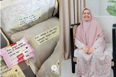 Nota-nota kecil penuh kasih sayang yang dikongsikan Ainun menerusi akaun ainunaniyah di Threads tular hingga mendapat perhatian ramai.