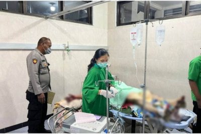 Mangsa kini sedang menjalani rawatan pemulihan. Foto Agensi