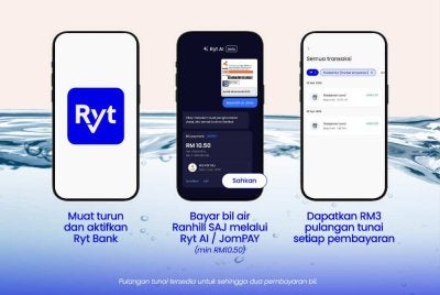 Ranhill SAJ bekerjasama dengan Ryt Bank bagi memperluas penggunaan pembayaran digital utiliti, sekali gus menawarkan kemudahan transaksi berasaskan AI serta penjimatan kepada pengguna di Johor.