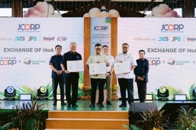 JCorp sentiasa komited dalam memacu pertumbuhan inklusif selari dengan prinsip Alam Sekitar, Sosial dan Tadbir Urus (ESG) serta Matlamat Pembangunan Mampan Pertubuhan Bangsa-Bangsa Bersatu (SDG).