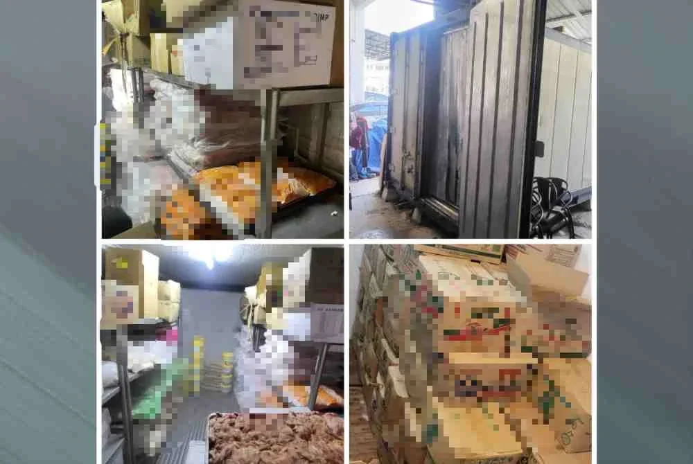 Sindiket penyeludupan, pengedaran dan penjualan makanan sejuk beku haram tumpas menerusi serbuan bersepadu dalam Op Taring Chiller di sekitar Kepong.
