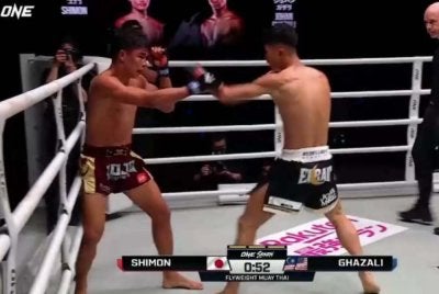 Jojo tewas kepada wakil Jepun, Shimon Yoshinari dalam aksi ONE Samurai 1 di Ariake Arena, Tokyo pada Rabu.