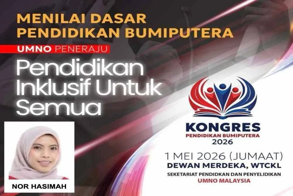 Penganjuran Kongres Pendidikan Bumiputera 2026 di Dewan Merdeka, WTC Kuala Lumpur pada Jumaat merupakan satu platform dasar yang signifikan dan tepat pada masanya.