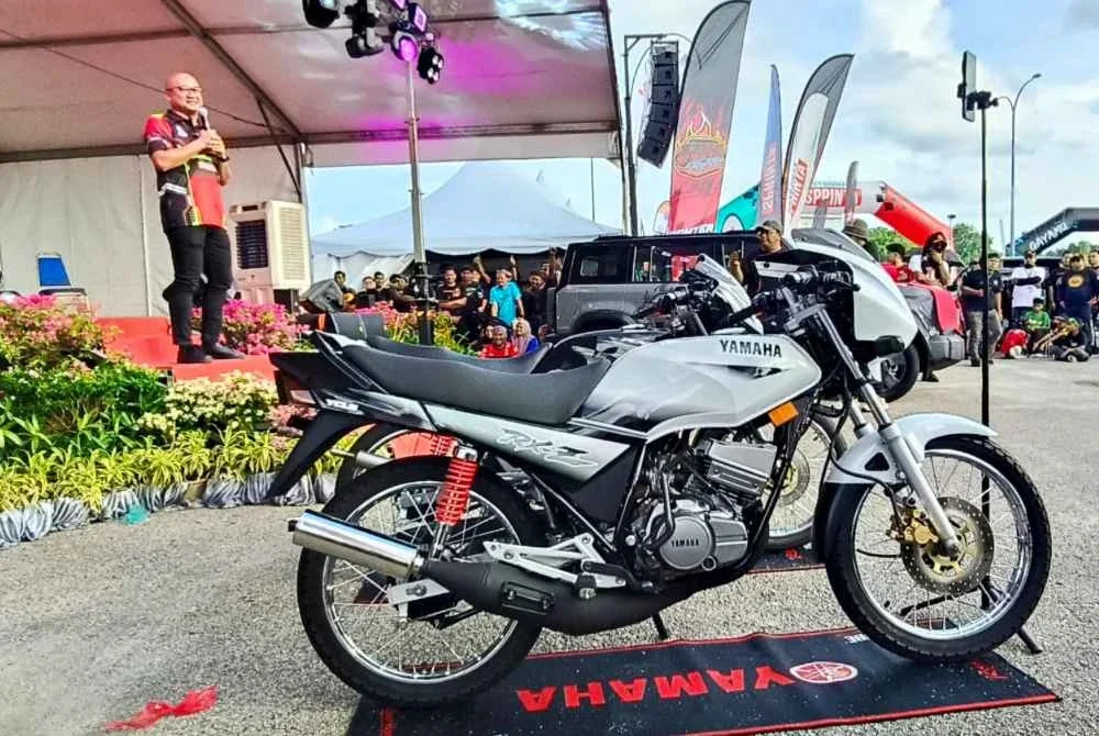 Fadzli ketika berucap pada Majlis Perasmian RXZ Fighter 3.0 di Serambi Teruntum pada Sabtu.