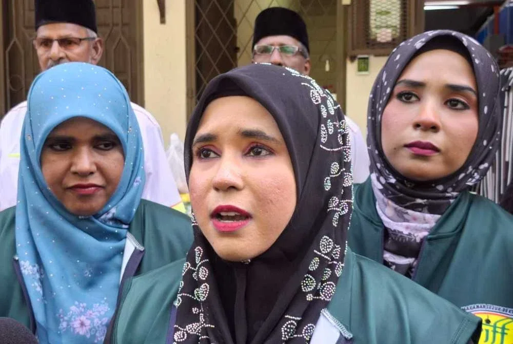Fauziah ketika ditemui pemberita pada Ahad.