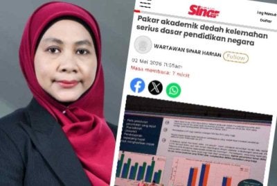 Siti Aishah dan laporan Sinar Harian.