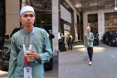 Eusoff mengakui tidak berdepan kesukaran besar menunaikan haji sendirian kerana sudah biasa hidup berdikari ketika di asrama. Foto Tabung Haji