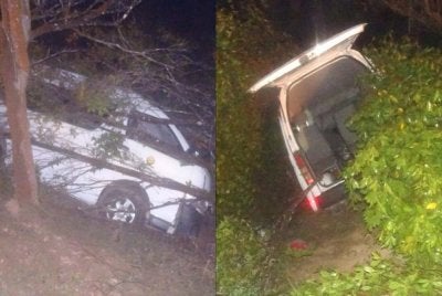 ​Kejadian yang berlaku kira-kira jam 1.50 pagi itu melibatkan sebuah van jenis Toyota Hiace di Kampung Anak Ikan. 