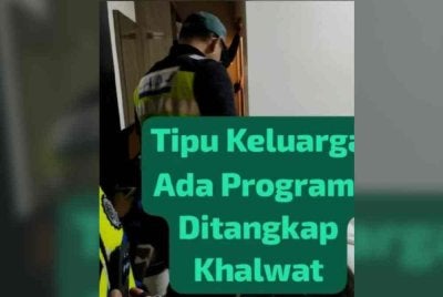 Tindakan dua penuntut menipu keluarga dengan alasan menyertai program di institusi pengajian tinggi (IPT) membawa padah apabila mereka ditahan kerana disyaki berkhalwat di sebuah bilik hotel.