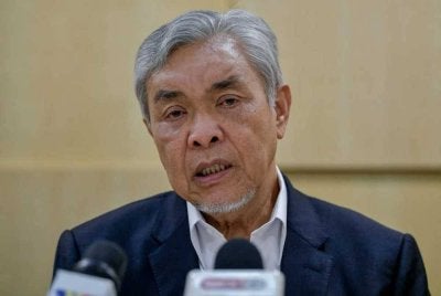 Presiden UMNO, Datuk Seri Dr Ahmad Zahid Hamidi