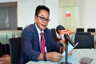 Ibrahim ketika ditemui dalam sidang akhbar di Kota Kinabalu.
